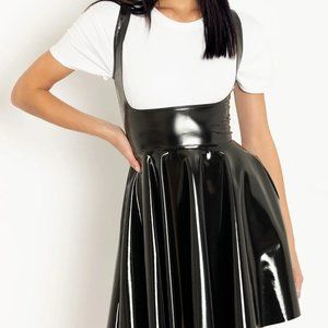 NWT Blackmilk Show Us Ya Tops PVC Underbust Dress